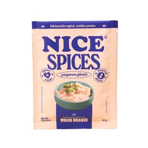Mistura Para Molho Branco Vegano Nice Foods 40g