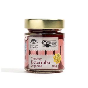 Chutney de Beterraba Orgânica Fazenda do Retiro 145g