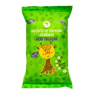Biscoito de Polvilho Orgânico Hortaliças Crilancha 40g