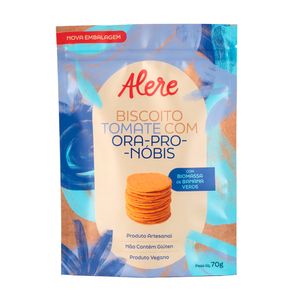Biscoito de Tomate e Ora-Pro-Nóbis Alere Gourmet 70g
