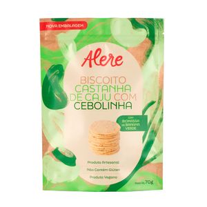 Biscoito Com Biomassa De Banana Verde Cajulinha Sem Glúten Alere Gourmet 70g