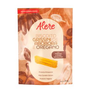 Grissini de Abóbora Com Orégano Alere 50g