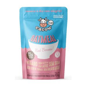 Mix de Proteínas Oatmeal Cacow com Frutas Vermelhas 450g
