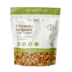 Granola Salgada Low Carb Vegana Regalle 300g
