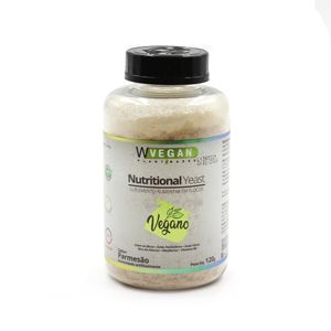 Levedura Nutricional Vegana em Flocos Sabor Parmesão WVegan 120g