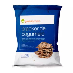 Cracker Green People 30g Cogumelo