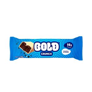Barra de Proteína Sabor Cookies e Cream Bold Crunch 50g