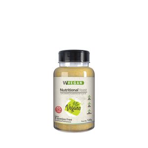 Suplemento Alimentar Nutricional Yeast floco 4 queijos Wvegan - 120g