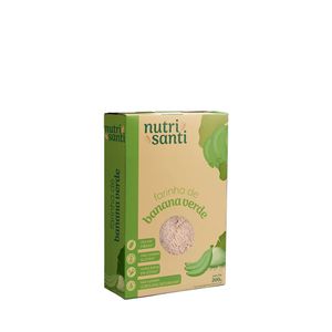 Farinha Nutrisanti Sem Glúten Banana Verde - 200g