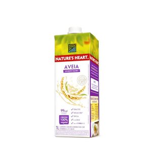 Bebida de Aveia Nature's Heart Sem Lactose - 1L