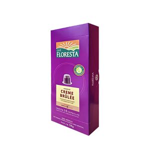 Café Floresta Cápsulas Creme Brulée - 10x0,5g