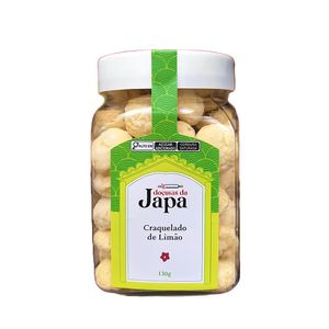 Biscoito Craquelado de Limão Doçuras da Japa - 150g