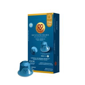Café 3 Corações Cápsulas Descafeinado - 10 x 5,6g