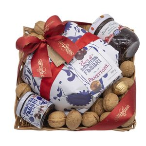Presente de Natal Panettone e Geleias - 5 Itens