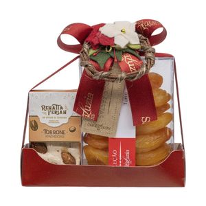Presente de Natal Damasco e Torrone - 2 Itens
