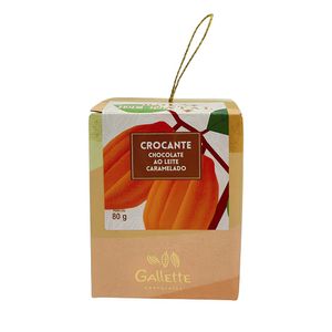 Chocolate Gallette Bola de Natal Leite Caramelado - 80g