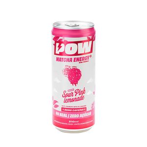 Energético Pink Lemonade Sem Açúcar Push Macha - 310ml