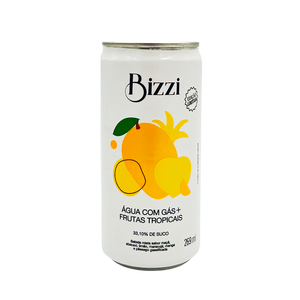 Água com Gás Frutas Tropicais Bizzi - 269ml
