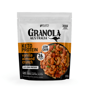 Granola Hart’s Natural KETO PROTEIN Vanilla Almond Crunch - 200g