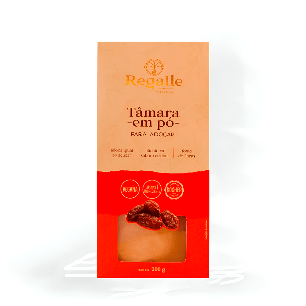 Adoçante Natural Tâmara em Pó 200g Regalle