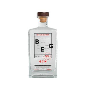 Gin Beg Brazilian Boutique Dry - 750ml