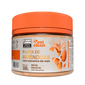 Pasta de Amêndoas Vegana Sem Glúten Eat Clean - 300g