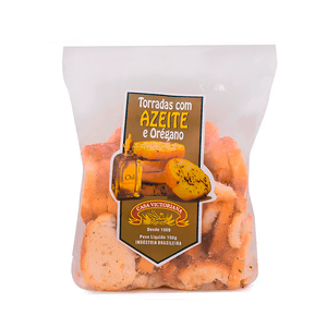 Torrada Casa Victoriana com Azeite e Orégano - 150g