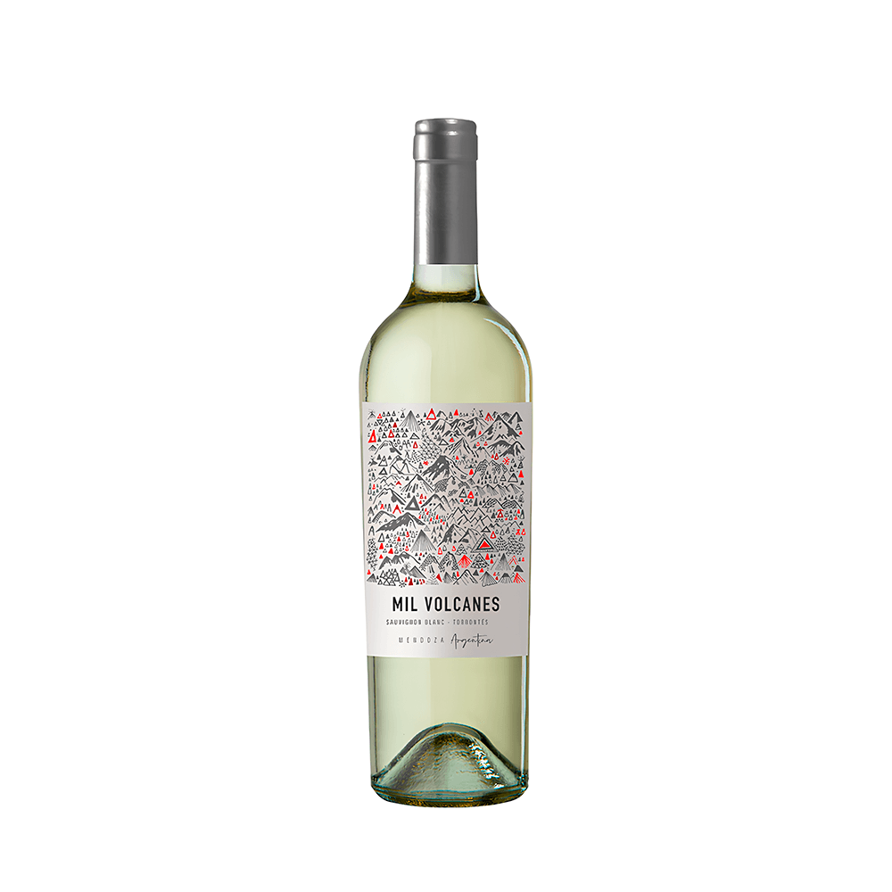 Vinho Bodega Volcanes Branco Seco Chile Mil Volcanes Sauvignon Blanc 750ml