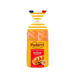 Pão Brioche Baguete Paderrí - 320g