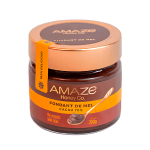 Mel Amaze Honey Fondant Cacau 70% - 200g
